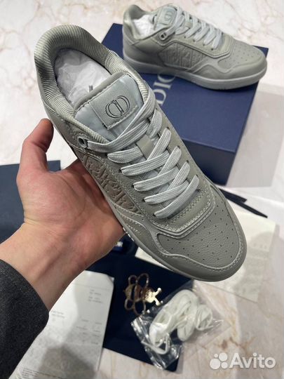 Кеды Dior сер