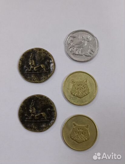 Монеты магнит