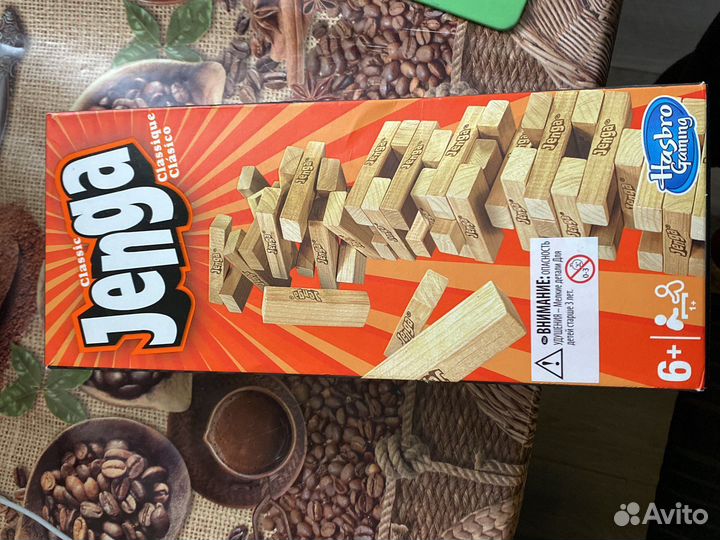 Игра настольная дженга hasbro новая