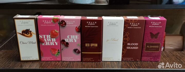 Арабские масляные духи женские