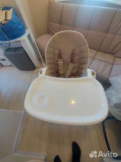 Стульчик для кормления happy baby новый