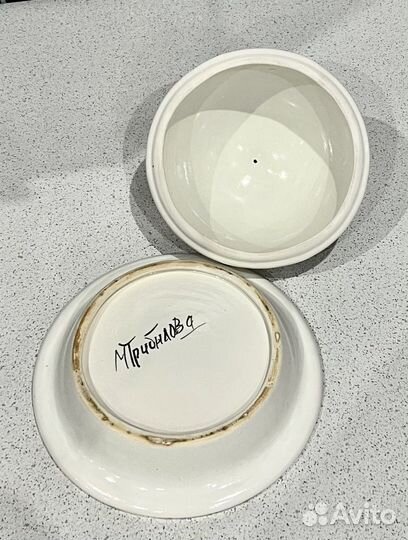 Маслёнка ручной работы, новая