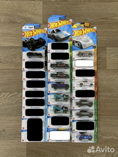 Машинки Hot Wheels 2024 Case H