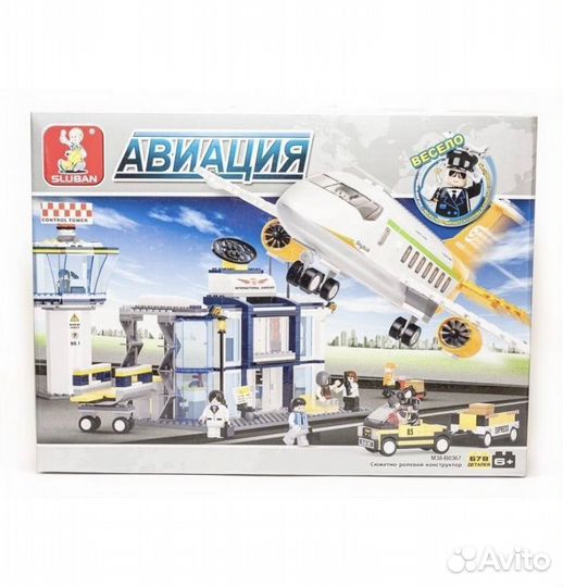 Конструктор sluban авиация