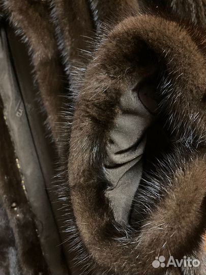 Шуба норковая классика