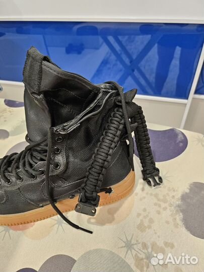 Кроссовки мужские nike air force 1 черные осенние