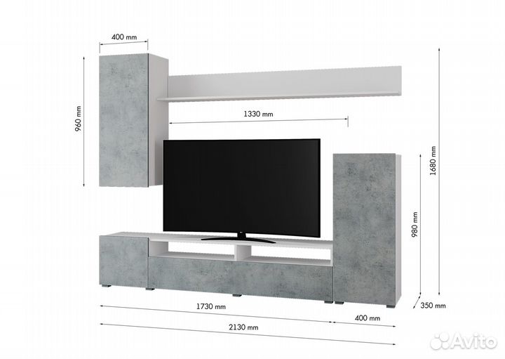 Гостиная Лира (новая, в наличии)