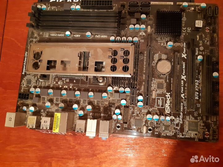 Материнская плата asrock 970P AM3+ под ремонт