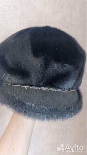Кепка меховая женская нерпа