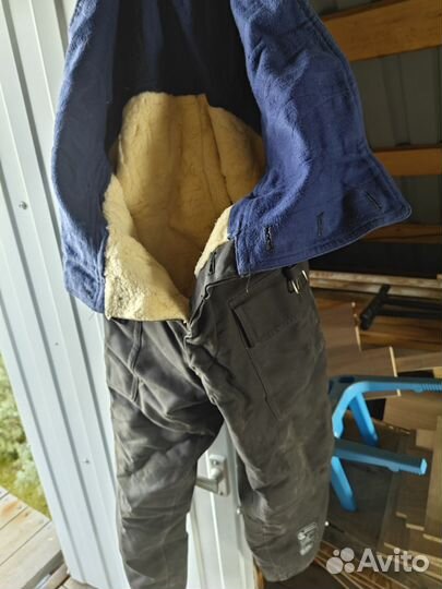 Штаны для зимней рыбалки, бу, р. 46-48