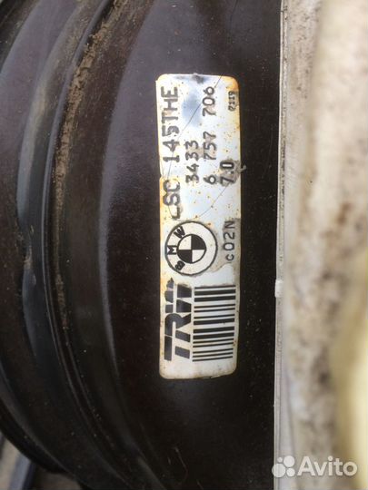 BMW X5 E53 Вакумный цилиндр 6 757 706