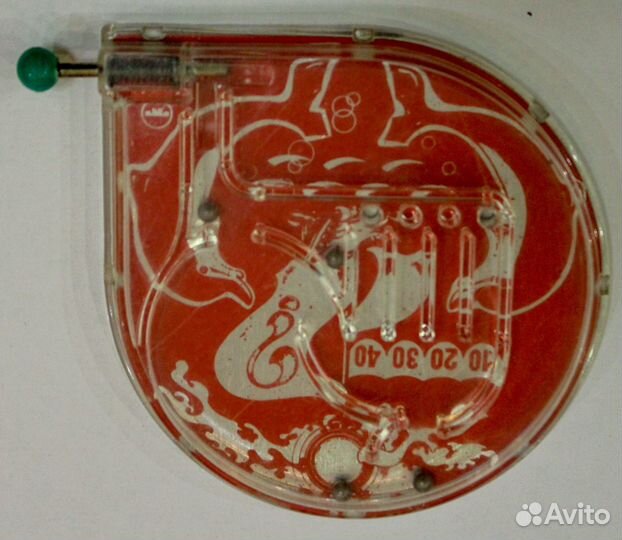 Игра СССР, карманный бильярд. Головоломка