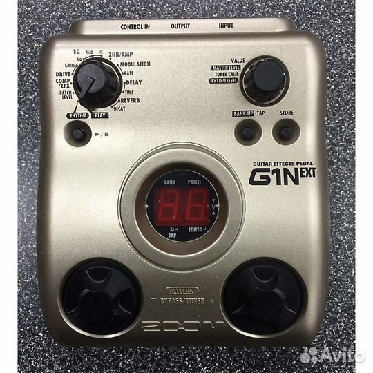 Гитарный процессор zoom g1next