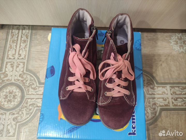 Ботинки для девочки Котофей 29 размер