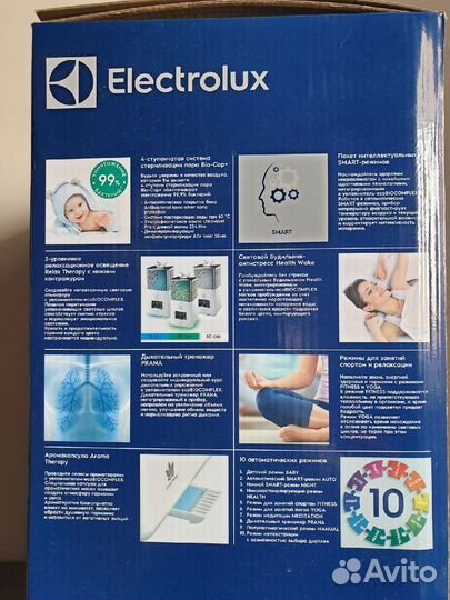 Electrolux EHU-3810D ecobiocomplex yogahealthline