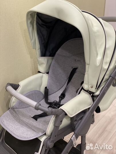 Коляска Roan Bass soft 2 в 1 Misty mint