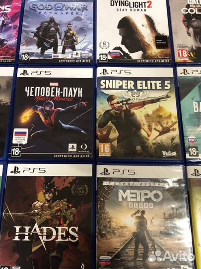 Игры на PS 4 и PS5