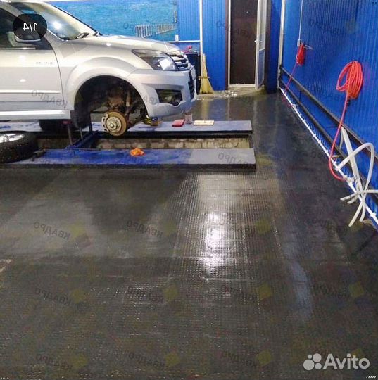 Покрытие пола для гаража