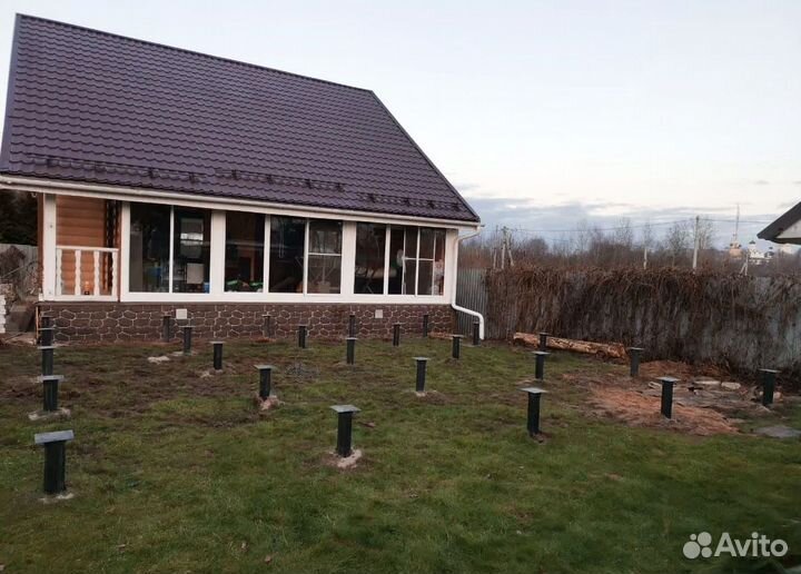 Винтовые сваи под ключ