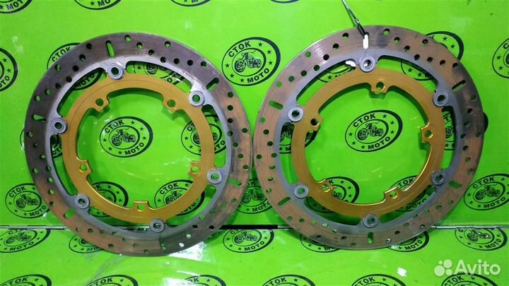 Диски тормозные передние Triumph speed triple 1050