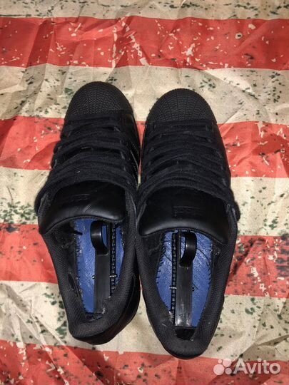 Adidas superstar black оригинал