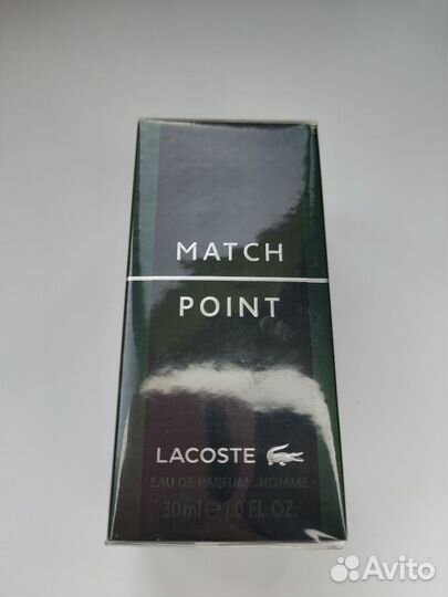 Lacoste Match point 30 мл, парфюмерная вода