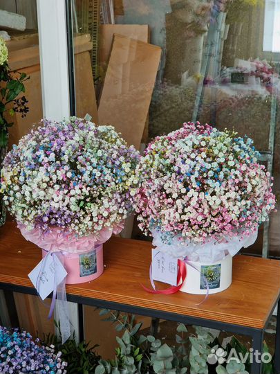 Букет из гипсофилы