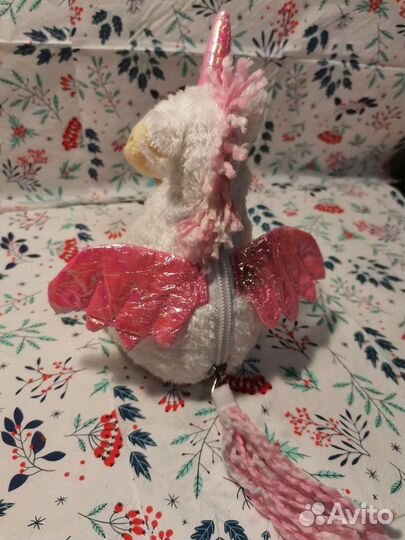 Плюшевый единорог + колечко