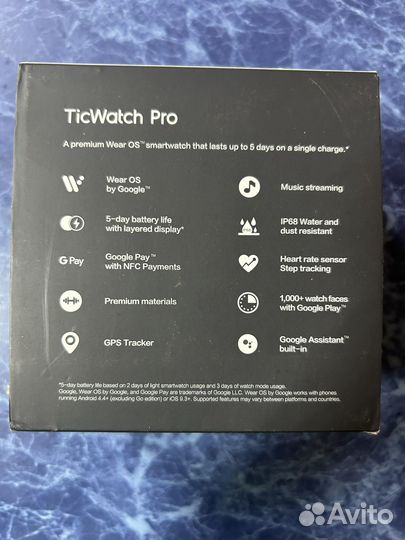 Смарт часы ticwatch pro