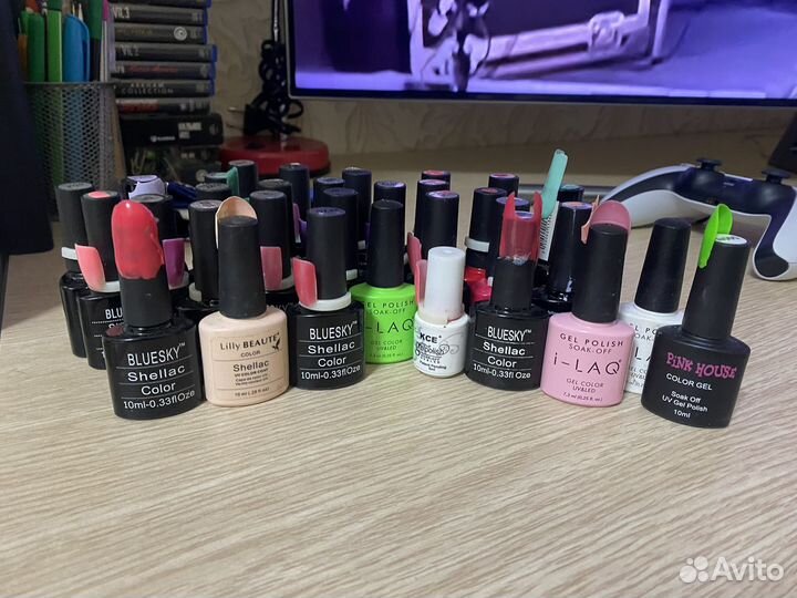 Гель-лаки пакетом