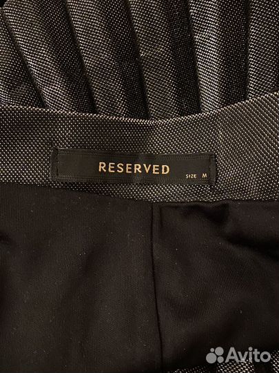 Юбка женская блестящая m reserved