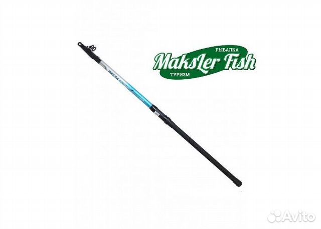 Удочка Delta с кольцами, телескоп 3 метра