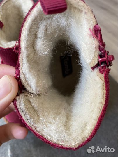 Сапоги зимние детские 22