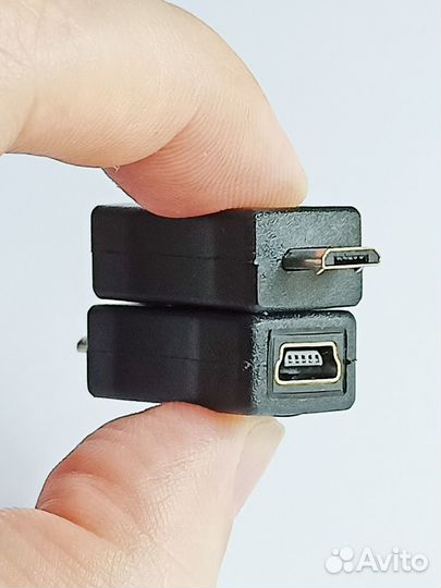 Переходник микро на мини на микро USB