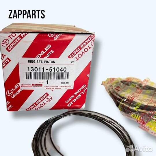 Кольца поршневые toyota 1VD-FTV (1301151040)