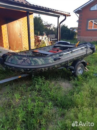 Мотор лодка пвх прицеп