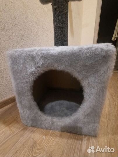 Домик для кошки с когтеточкой