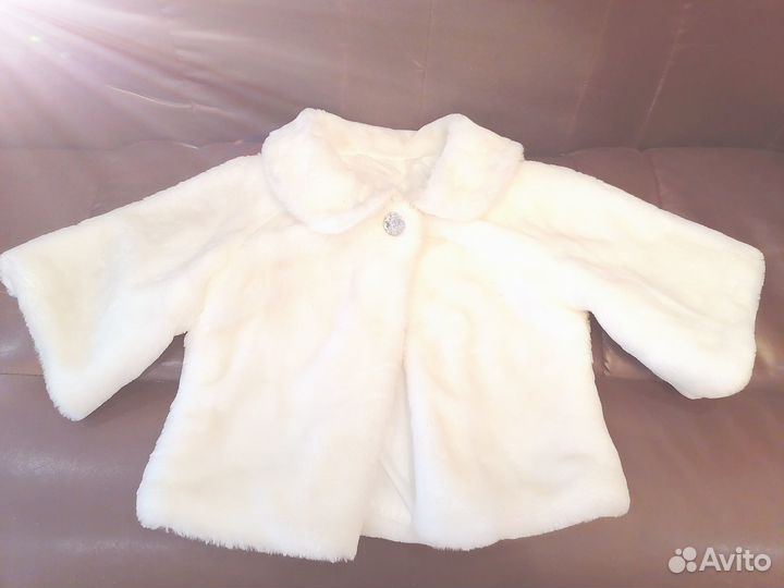 Свадебная меховая накидка 42-44 р-р