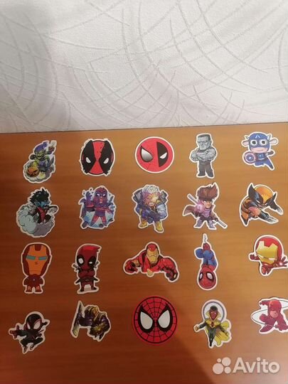 Наклейки стикеры на ноутбук или смартфон