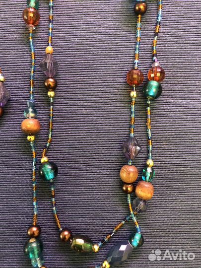 Бусы браслет. Бижутерия винтажная