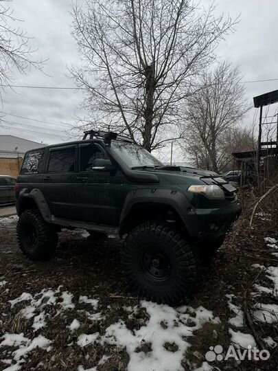 УАЗ Patriot 2.7 МТ, 2015, 129 000 км