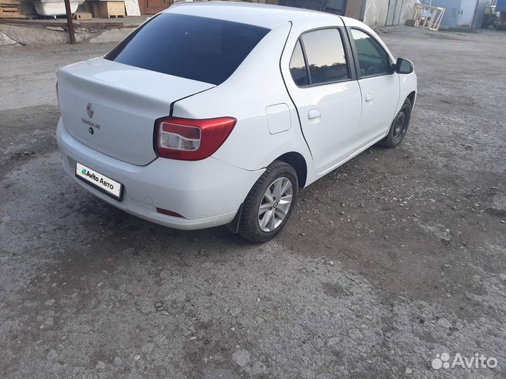 Renault Logan 1.6 МТ, 2020, битый, 60 200 км