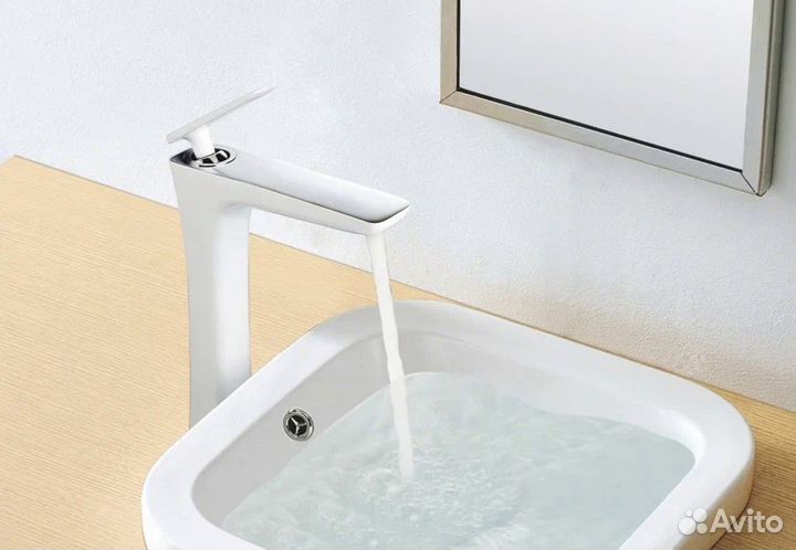 Смеситель для раковины высокий Rose R16F R1611F