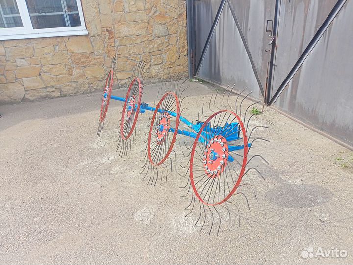 Грабли ворошилка 4 колеса 220 см захват