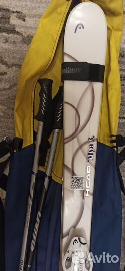 Горные лыжи женские комплект