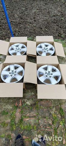Литые диски r16 5x112 бу. Шкода купить в Тбилисской | Авито