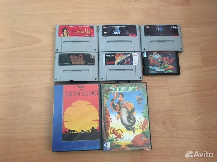 Катриджи Super Nintendo