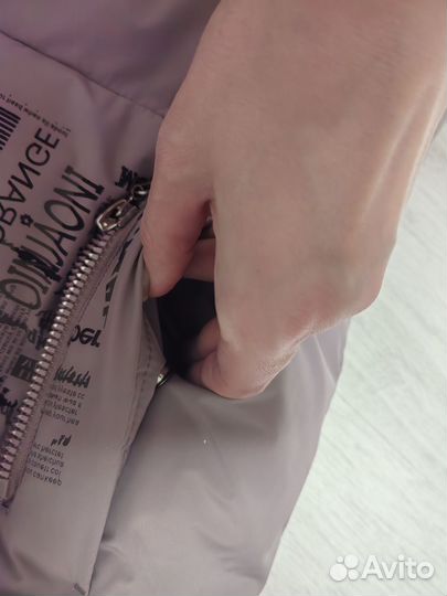 Пуховик зимний женский 52 54