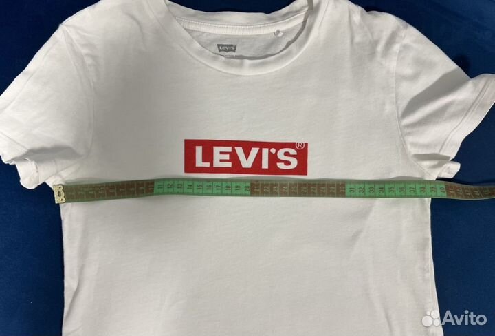 Футболка для девочки Levi's 152-158-164 белая