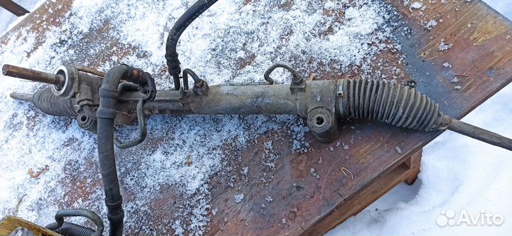 Рулевая рейка на опель астра h,насос